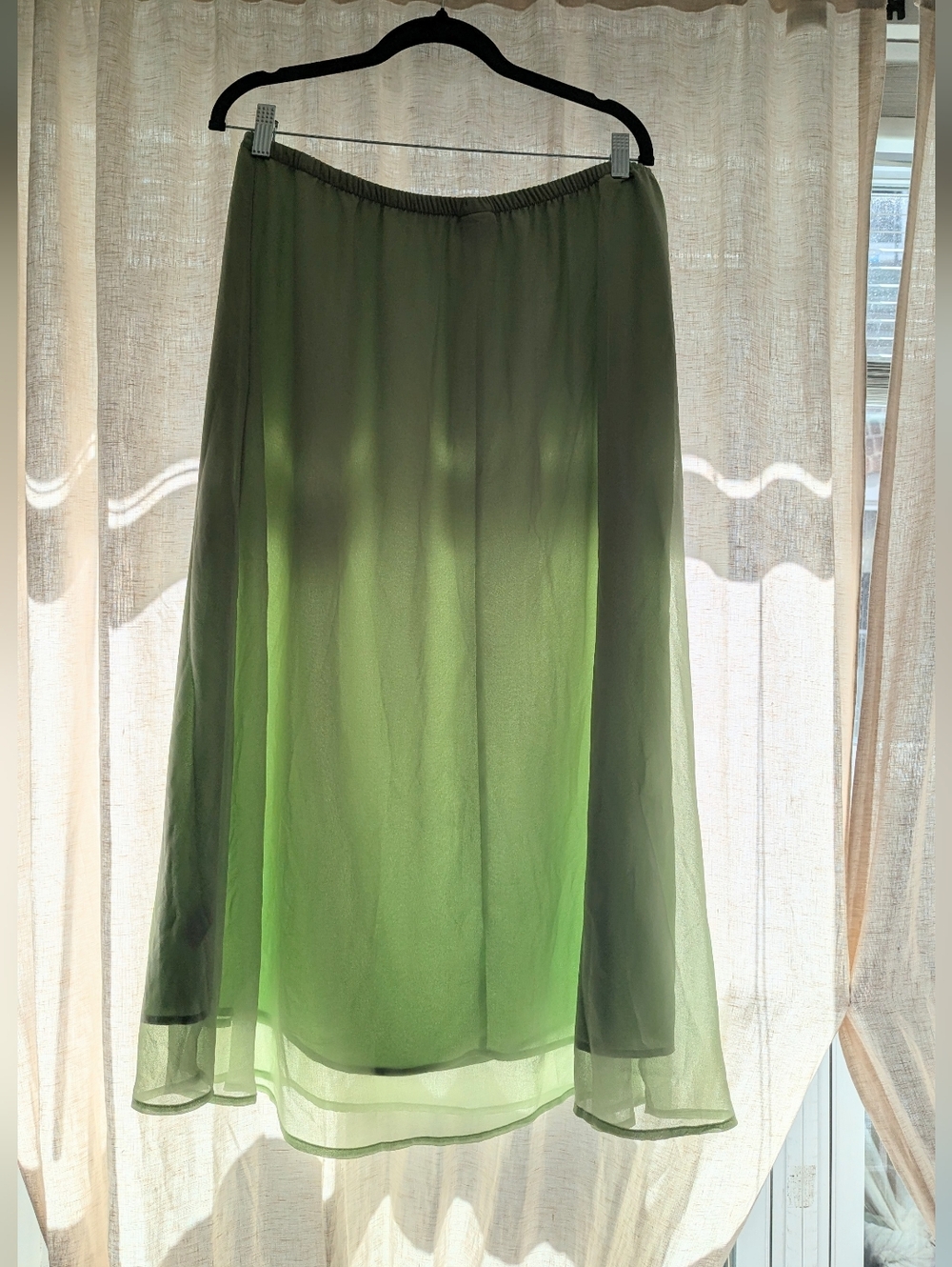 Layered Midi Skirt